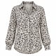 thumbnail image 2 of Camisa Gasa Mujer Animal Print Manga Larga blanco Talla Única, 2 of 2