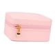 thumbnail image 1 of Organizador De Caja De Almacenamiento De Joyería Portátil Para Collar, Pendientes, Pendientes, Rosa, 1 of 5