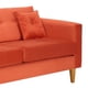 thumbnail image 4 of Sofa New Retro 3C Felpa 04 Naranja, 4 of 6