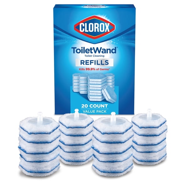 Repuesto Clorox ToiletWand 20 Unidades Cepillo Desinfectante