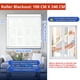 thumbnail image 4 of Cortina Roller Blackout 2 Paño 120x240 Doble Con Visillo Sin Cenefa, 4 of 8