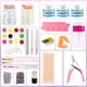 thumbnail image 3 of Kit de Uñas Acrílicas L-Bulice para Principiantes con 12 Polvos Brillantes, 3 of 6