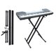 thumbnail image 3 of Atril Barra Doble Para Teclado Plegable Portatil Negro, 3 of 4