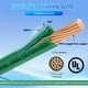 thumbnail image 2 of Cable MEIHUIJI 8 AWG THHN 7,6 m 600 V verde con nylon y PVC, 2 of 7