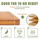 thumbnail image 3 of Juego de tablas para cortar CASAFIT de bambú orgánico, 3 piezas, con canal para jugos, 3 of 8