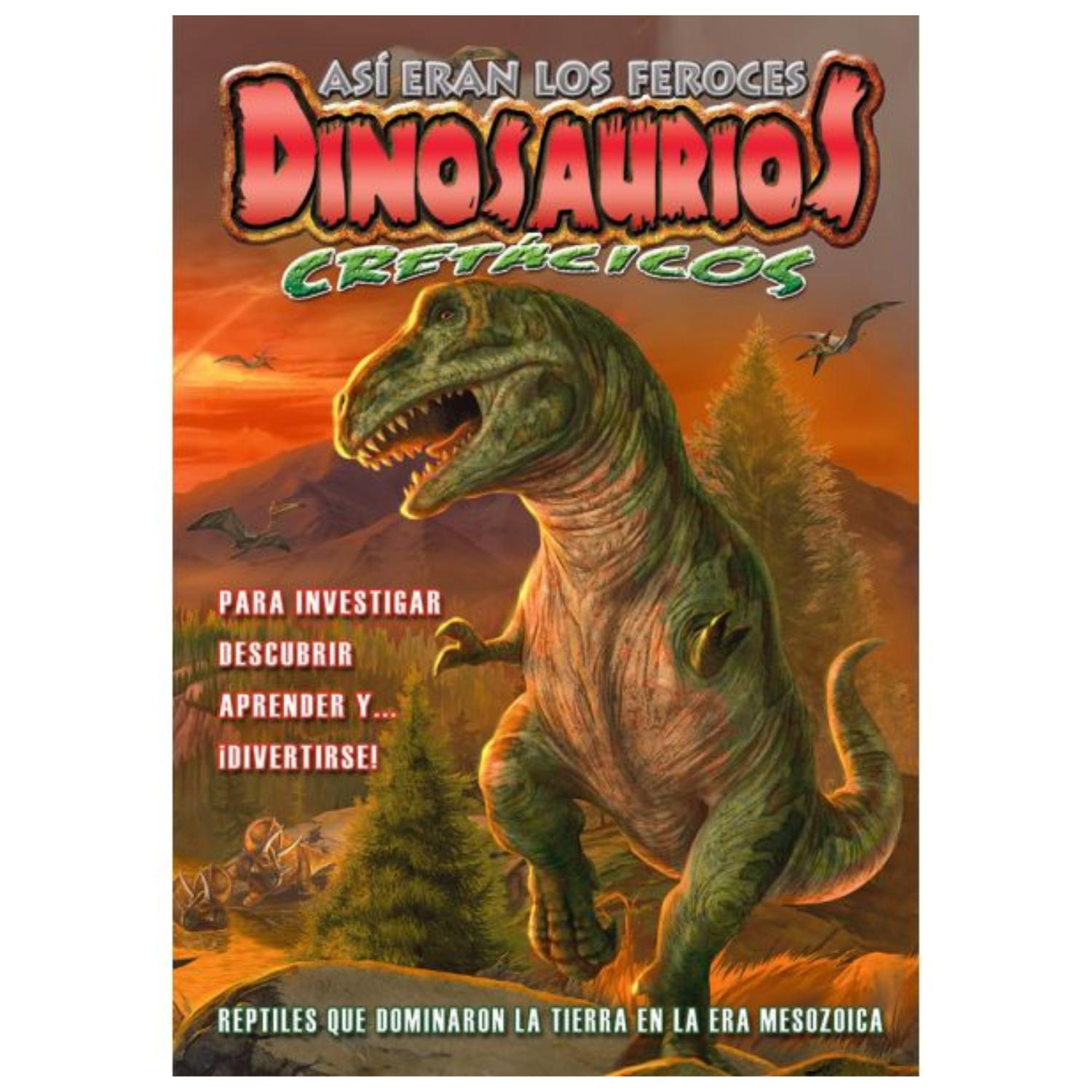 Latinbooks - Así Eran Los Dinosaurios Cretácicos Blanco