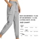 thumbnail image 2 of Pantalones de chándal cargo para mujer, ligeros, de secado rápido, para senderismo, deportivos, para entrenamiento, informales, para exteriores, 2 of 6