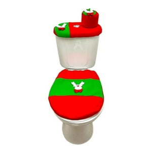 Genérico - Set De Baño Navideño Adorno Navideñas Decoracion Navidad