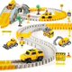 thumbnail image 1 of Set de pistas de carreras de construcción kizplays con 2 coches eléctricos 3+, 1 of 6