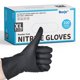 thumbnail image 1 of Guantes de Nitrilo Borje XL – 100 unidades, negro, sin látex y sin polvo, 1 of 7