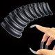 thumbnail image 1 of Uñas postizas Panthra 500 piezas Curvas Cuadradas Transparentes, 1 of 7