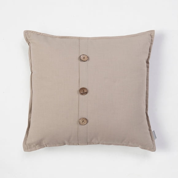 Cojin Boton 50x50 Camel