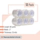 thumbnail image 2 of Pack de 12 cajas de recambio transparentes con cinta adhesiva Mr. Pen de 2 cm de ancho y 55 m, 2 of 9