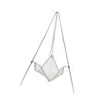 Magideal - Trípode Para Acampar, Parrilla, Sartén, Trípode, Soporte Portátil Compacto Para Utensilios Para Hornear, Trípode Para Fogata, Trípode Para Fogata Para