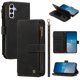 thumbnail image 1 of Cartera Samsung Galaxy A35 5G con Cremallera y Ranuras, Negro, 1 of 6