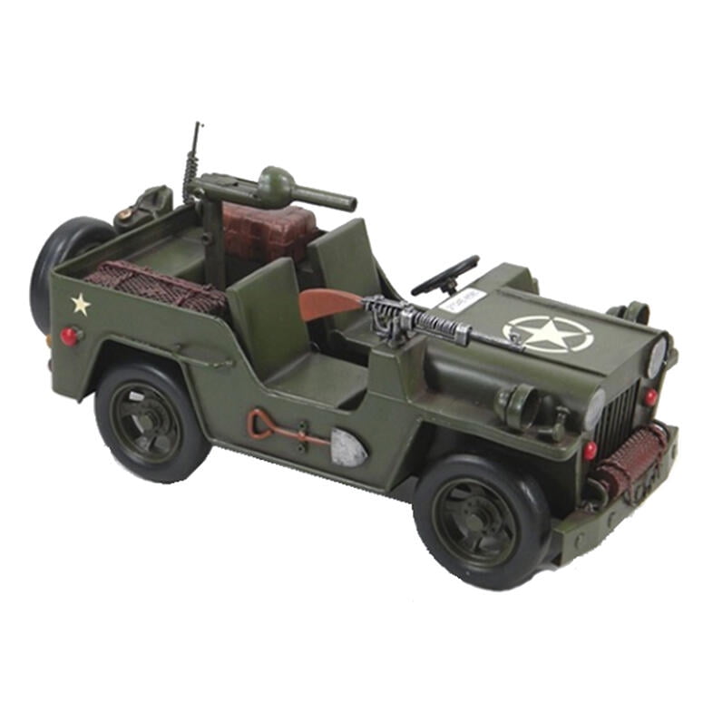 Vgo - Adorno Camión Militar Vintage