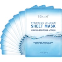 Mascarilla Facial Ebanel Collagen Instant Brillating Hydrating X10