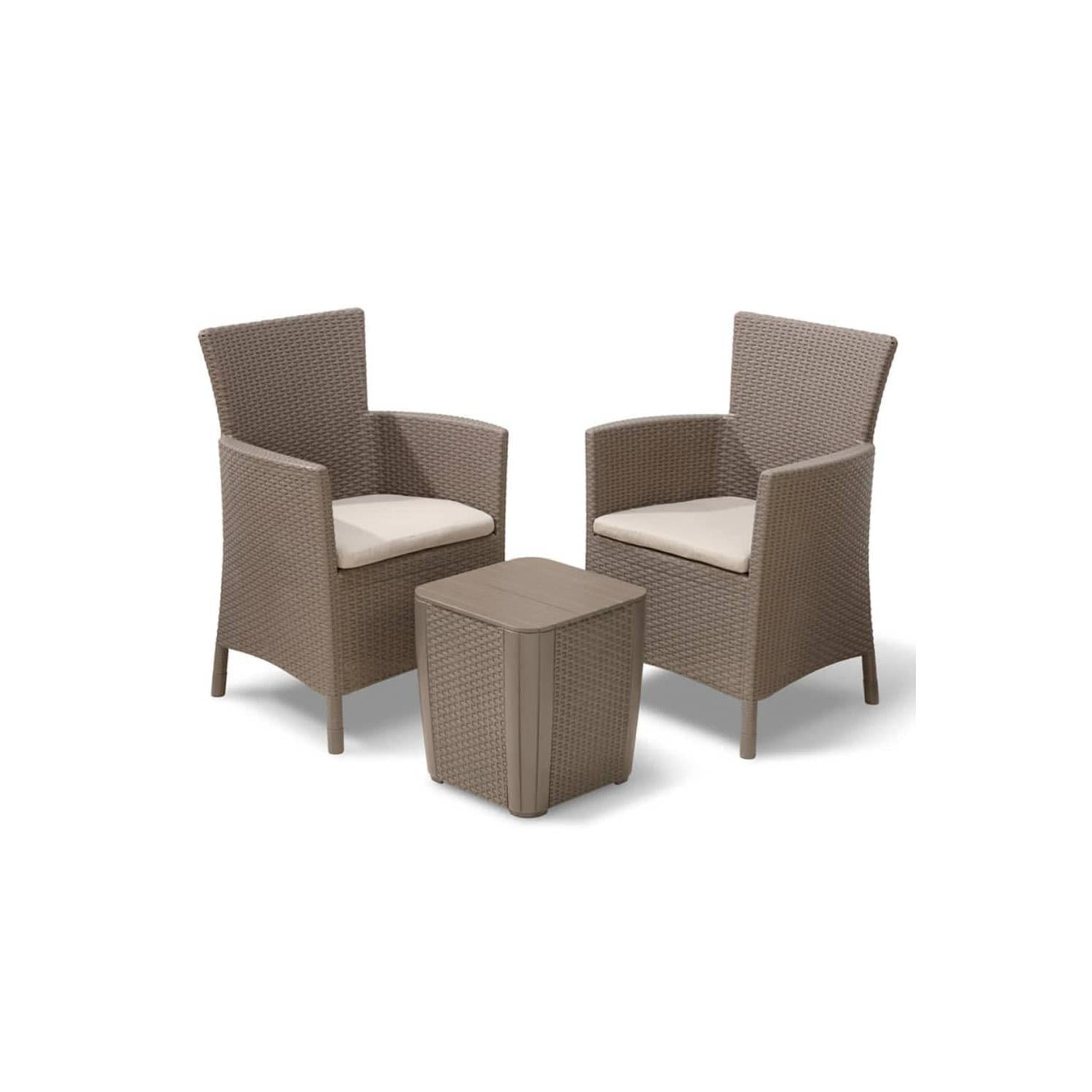 Set De Balcon Iowa Keter Beige