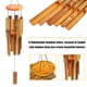 thumbnail image 2 of Carillones de viento de bambú MUMTOP para exterior, tono profundo, 2 of 8