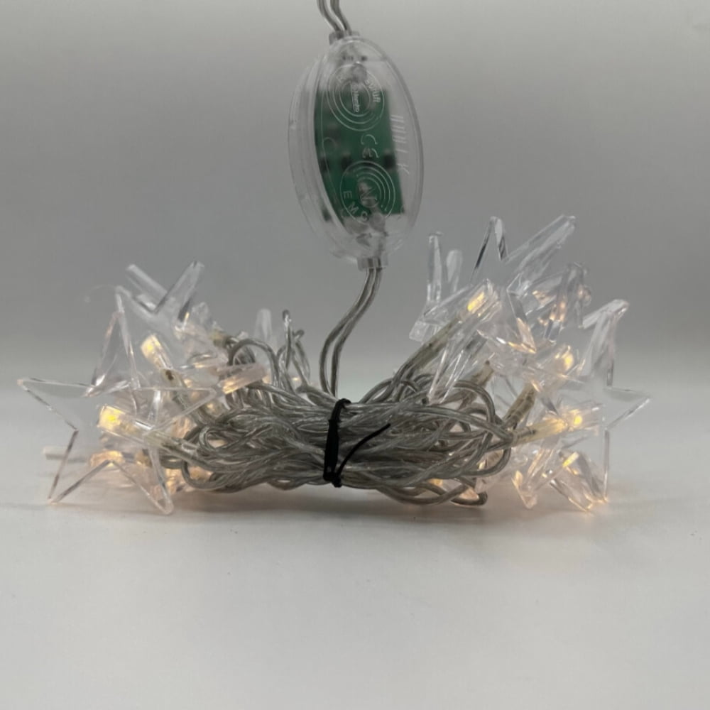 Gen - Luces Navidad 20 Led Estrellas Interior