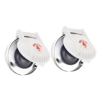 Magideal - 2X Interruptor De Pie Para Cabrestante De Barco, Accesorios Portátiles De Alta Resistencia, Fácil De Instalar, Práctico, Compacto, Profesional, Arriba