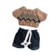 thumbnail image 2 of Ropa Para Muñecas De 15 Cm, Accesorios Para Muñecas, Juguetes Para Niños, Accesorios Para Fotos, Colgante Para Muñecas, Color Marrón, 2 of 3
