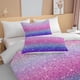 thumbnail image 5 of Purple Unicorn Full Bedding Set for Kids Boys Girls Glitter Galaxy Unicorn Duvet Cover 3 Piece Space Unicorn Comforter Cover, 5 of 5