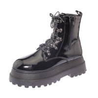 Botín Army Negro Vía Franca