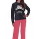 thumbnail image 2 of Pijama Mujer Hello Kitty gris oscuro L, 2 of 5