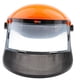 thumbnail image 5 of Protector Facial Recortador Para Trabajos De Construcción, Fabricación Y Poda, Color Naranja, 5 of 5