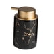 thumbnail image 1 of Dispensador De Jabón De Botella Con Bomba De Cerámica Para Oficina, Cocina, Lavavajillas, Jabón, Textura De Mármol, Negro, 1 of 5