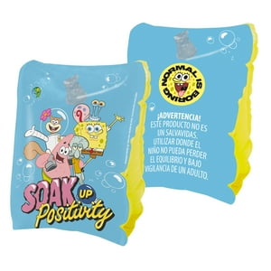 Nickelodeon - Flotador Alitas 25X15 Cm Bob Esponja