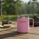 thumbnail image 5 of Termo Mug Café 450 ml Acero Inoxidable Halten Funny Rosa Claro, 5 of 5