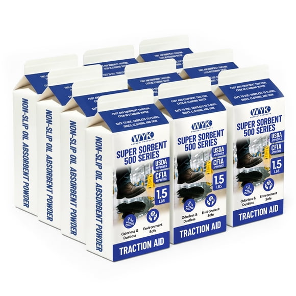 Gránulos absorbentes WYK Super Sorbent 2000 Series 1L (paquete de 12)