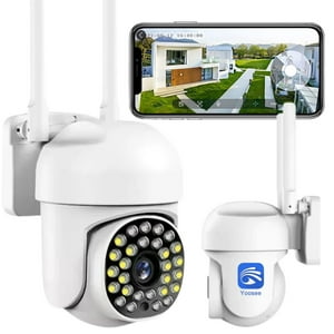 Cámara Seguridad Exterior Jortan Jt-8161Qj Ip Wifi Yoosee 2Mp Vigilancia Domo