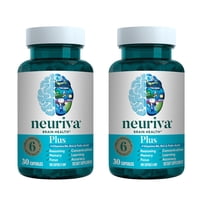 Suplemento Neuriva Plus Brain Memory Focus 30 Cápsulas Paquete De 2
