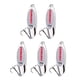 thumbnail image 4 of 5x Cucharas De Pesca Verticales Duros Spinnerbaits Cebos Para Lubinas Agua Dulce Agua Salada Plata 10g, 4 of 5