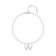 thumbnail image 1 of Pulsera HESHPAWS S925 Sterling Silver Inicial A-Z Plata, 1 of 3