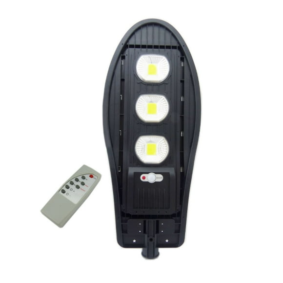 Foco Solar LED COB 3 Placas 120 Watts Sensor
