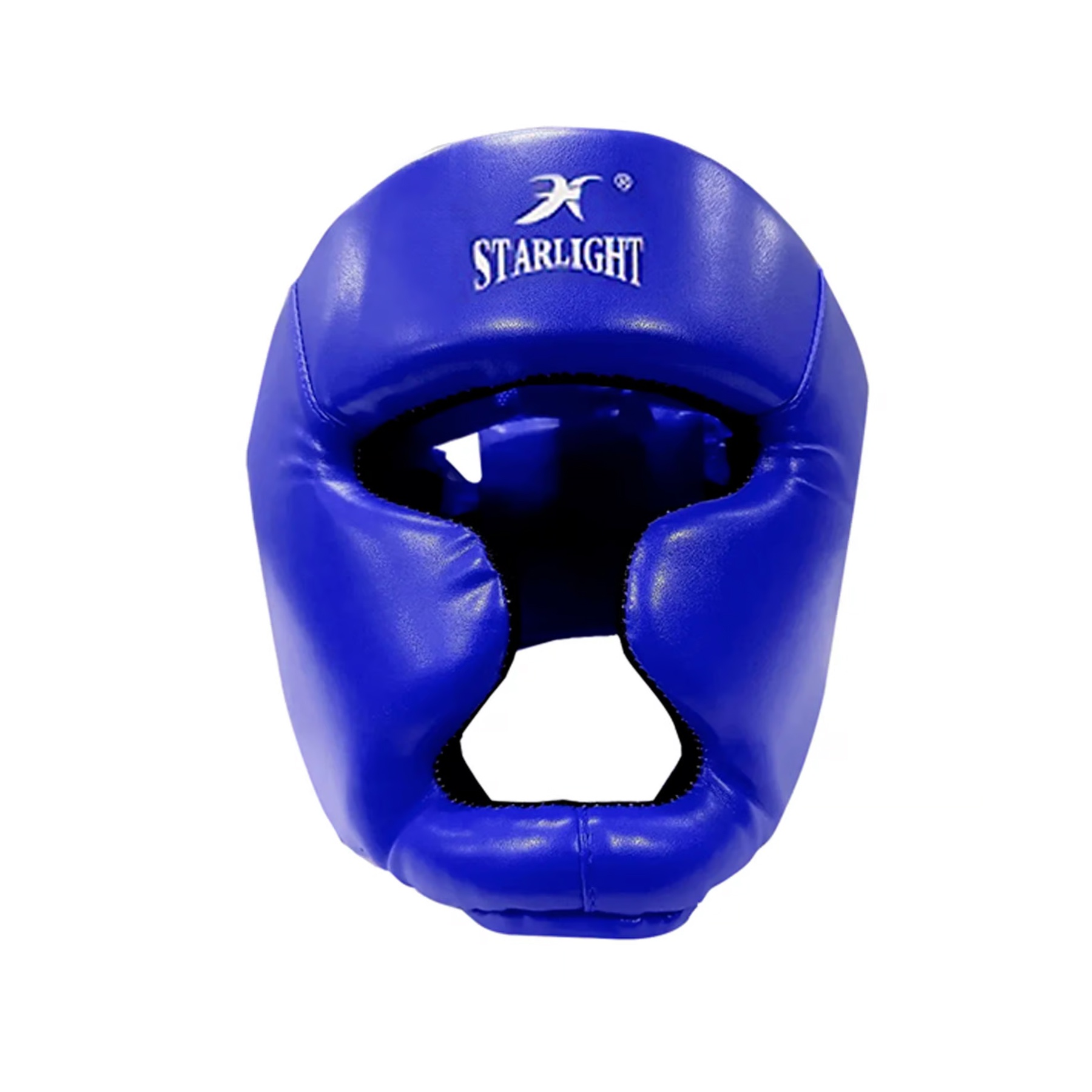 Genérico - Cabezal Casco Protector Box Pómulos Mentón Boxeo Starlight Azul - Talla M
