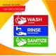 thumbnail image 2 of Etiquetas para fregadero Safety Supply Mart 7 cm x 23 cm pack de 3, 2 of 6