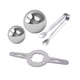 thumbnail image 5 of Estante para bolas de hielo para café, bola de hielo con soporte, herramienta para enfriar café, bolas de café para la hora del té, fiesta, pudín, té 2 bolas, 5 of 5
