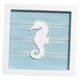 thumbnail image 1 of Esculturas De Pared Ocean Theme Beach Placa De Madera Signos Hippocampus, 1 of 5