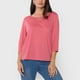 thumbnail image 3 of Polera Mujer Manga 3/4 Macramé Coral Corona, 3 of 5