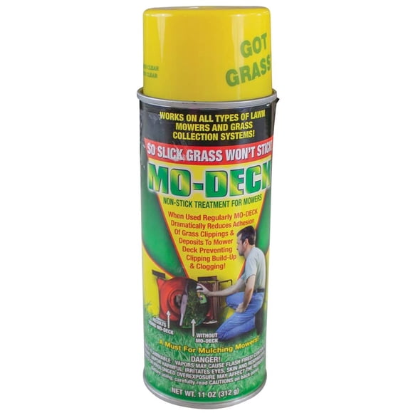Spray Stens Mo-Deck de 325 ml en aerosol para plataformas de cortacésped, verde