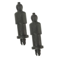 Magideal - 2 Uds Clips De Cadena De Correa De Fijación De Estante De Paquete Hatchback, Soporte De Correas De Plástico 1317839 De Fijación Automática Para Mk2 Ne