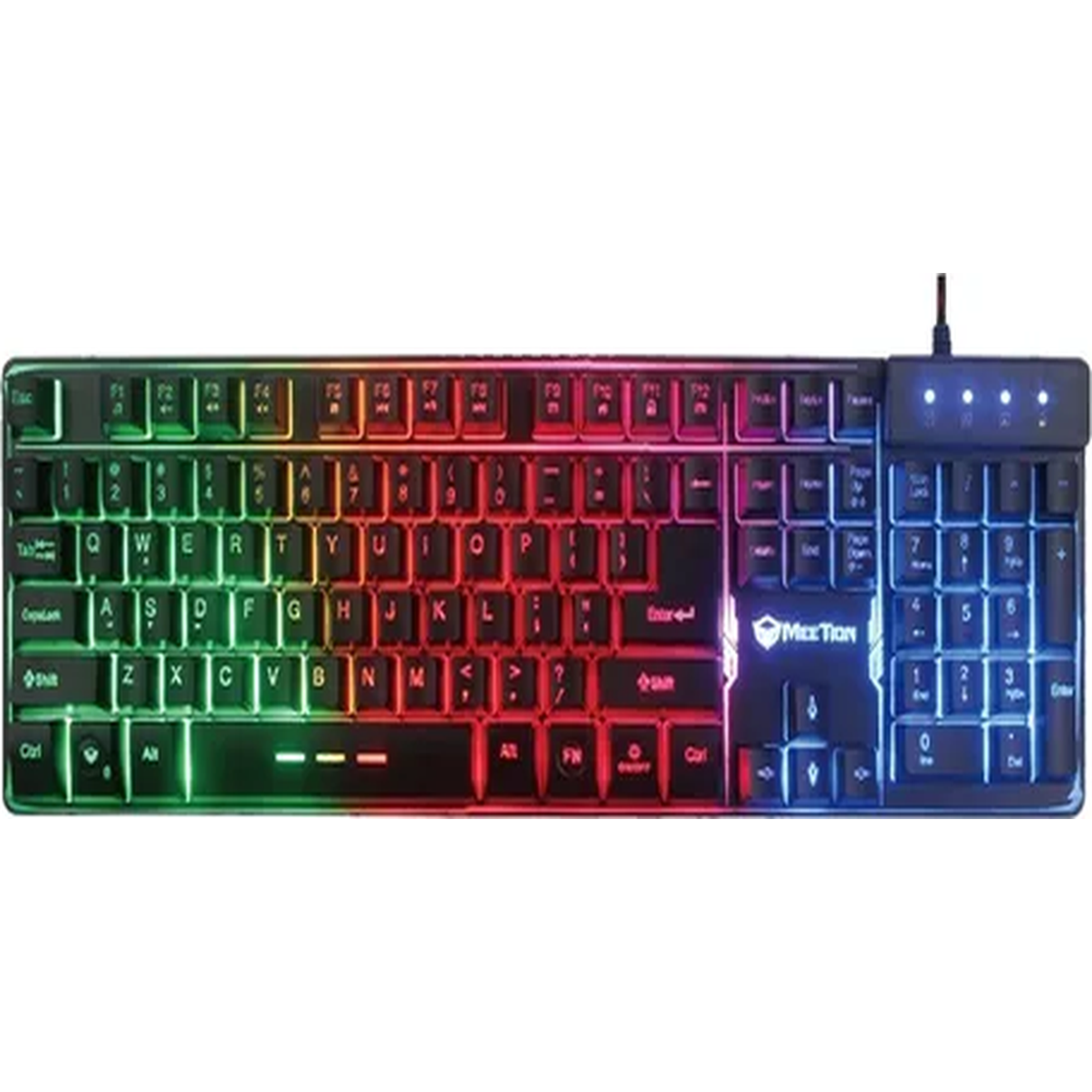 Genérico - Teclado Gamer Usb Meetion K9300 Retroiluminado Negro