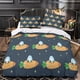 thumbnail image 3 of Juego de ropa de cama de 3 piezas con imágenes de dibujos animados, funda nórdica con estampado 3D y cremallera para adolescentes, niños y adultos, funda de cama de microfibra suave., 3 of 3