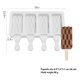 thumbnail image 3 of Pack X2 Moldes De Silicona Reposteria Molde Helados Paletas Molde Silicona Helado Moldes Para Helado, 3 of 6