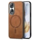 thumbnail image 4 of Magnetic Slim Case for Honor 90 5G with Camera Guard & Anti-Scratch Back Brown, 4 of 6